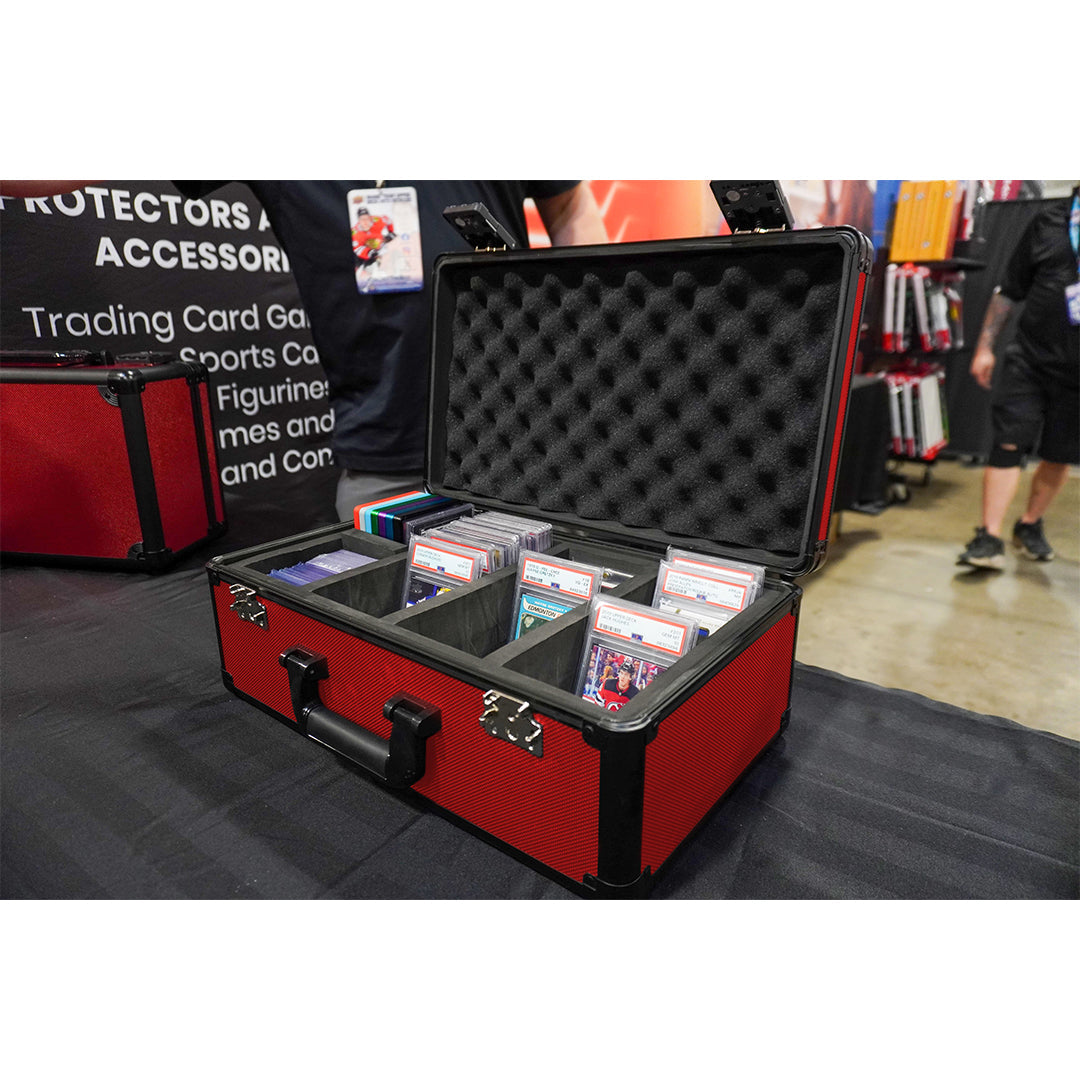 EVORETRO Aluminum Graded Card Storage Box, TSA Lock