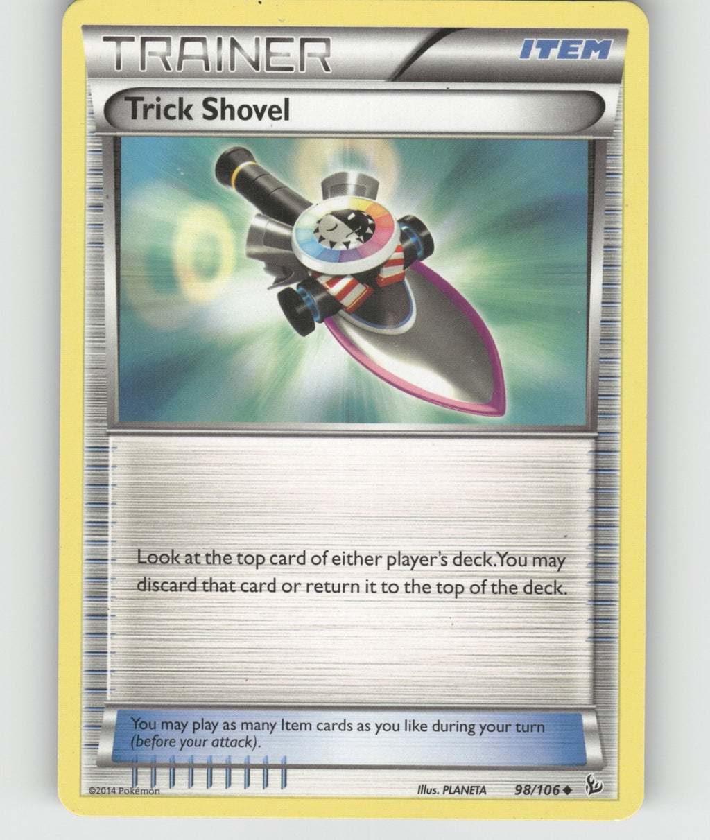 Trick Shovel Uncommon XY - Flashfire 98/106 NM