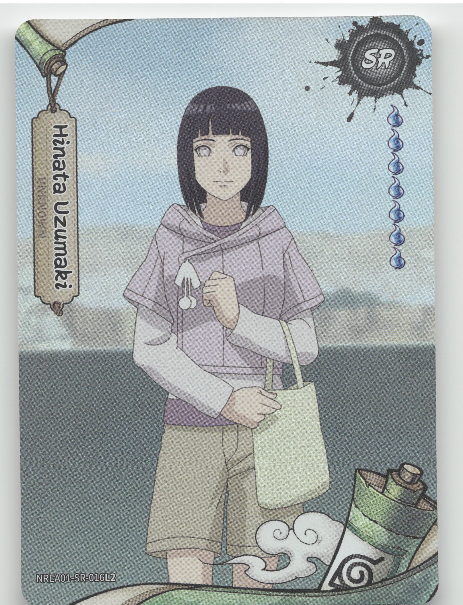 Hinata Uzumaki Base SR Earth Scroll Series 1 016L2 NM front