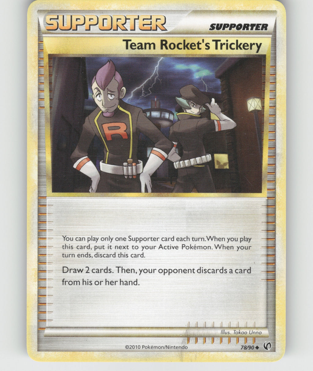 Team Rocket's Trickery Uncommon Undaunted 78/90 NM