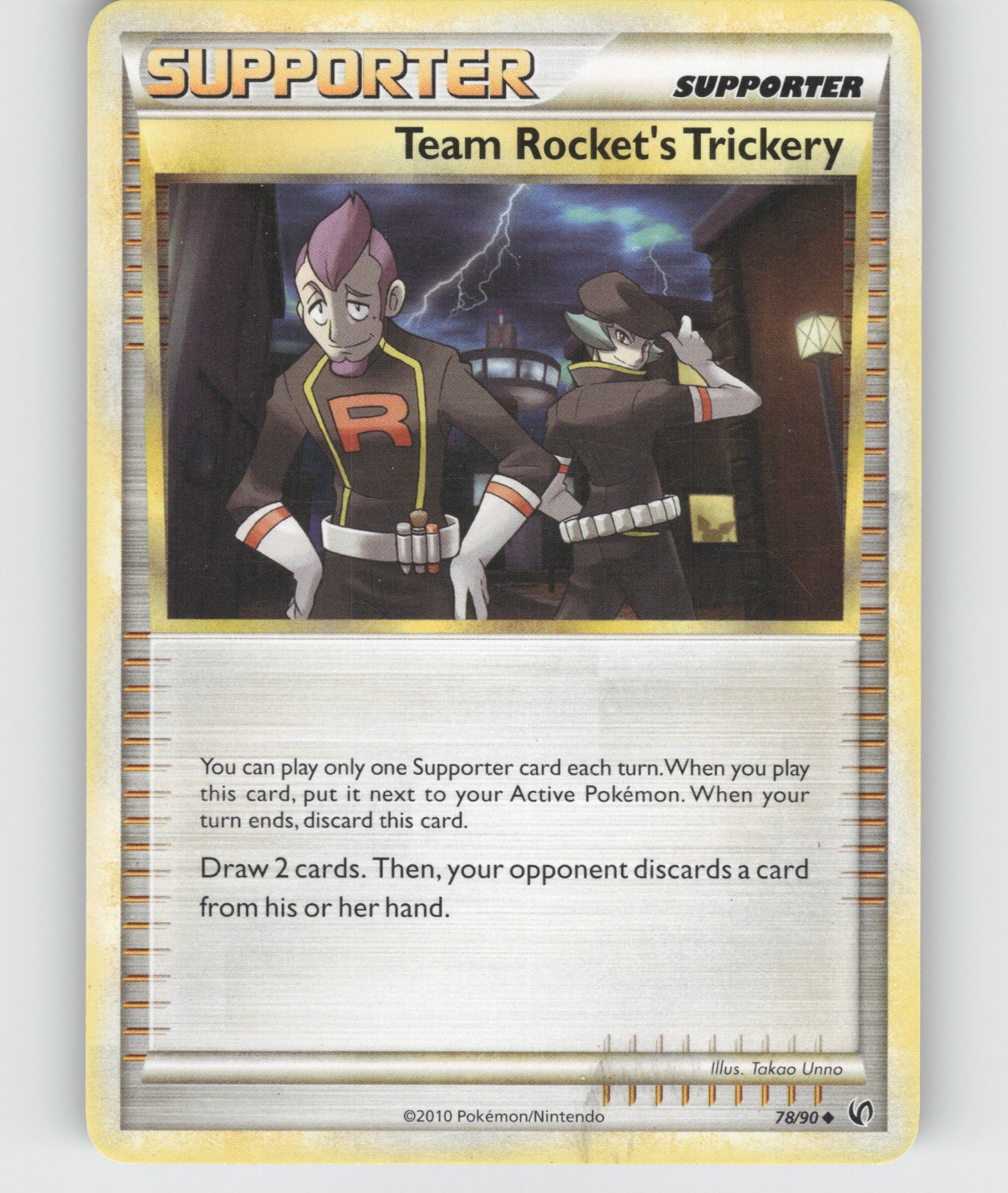 Team Rocket's Trickery Uncommon Undaunted 78/90 NM