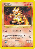 Magmar Uncommon Base Set 036/102 LP