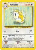 Raticate Uncommon Base Set 040/102 NM