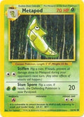 Metapod Common Base Set 054/102 NM