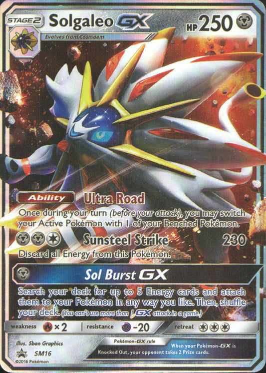 Solgaleo GX Holo Promo SM Promos SM16 NM