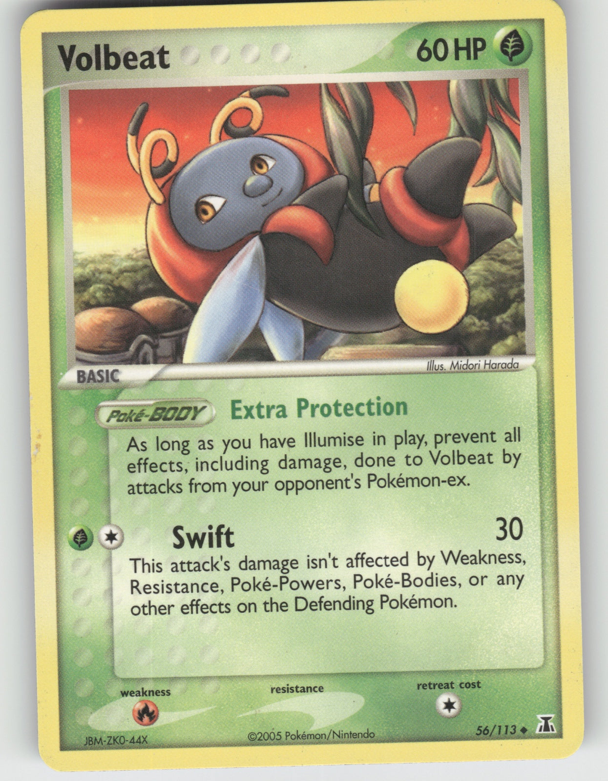 Volbeat Uncommon EX Delta Species 56/113 NM