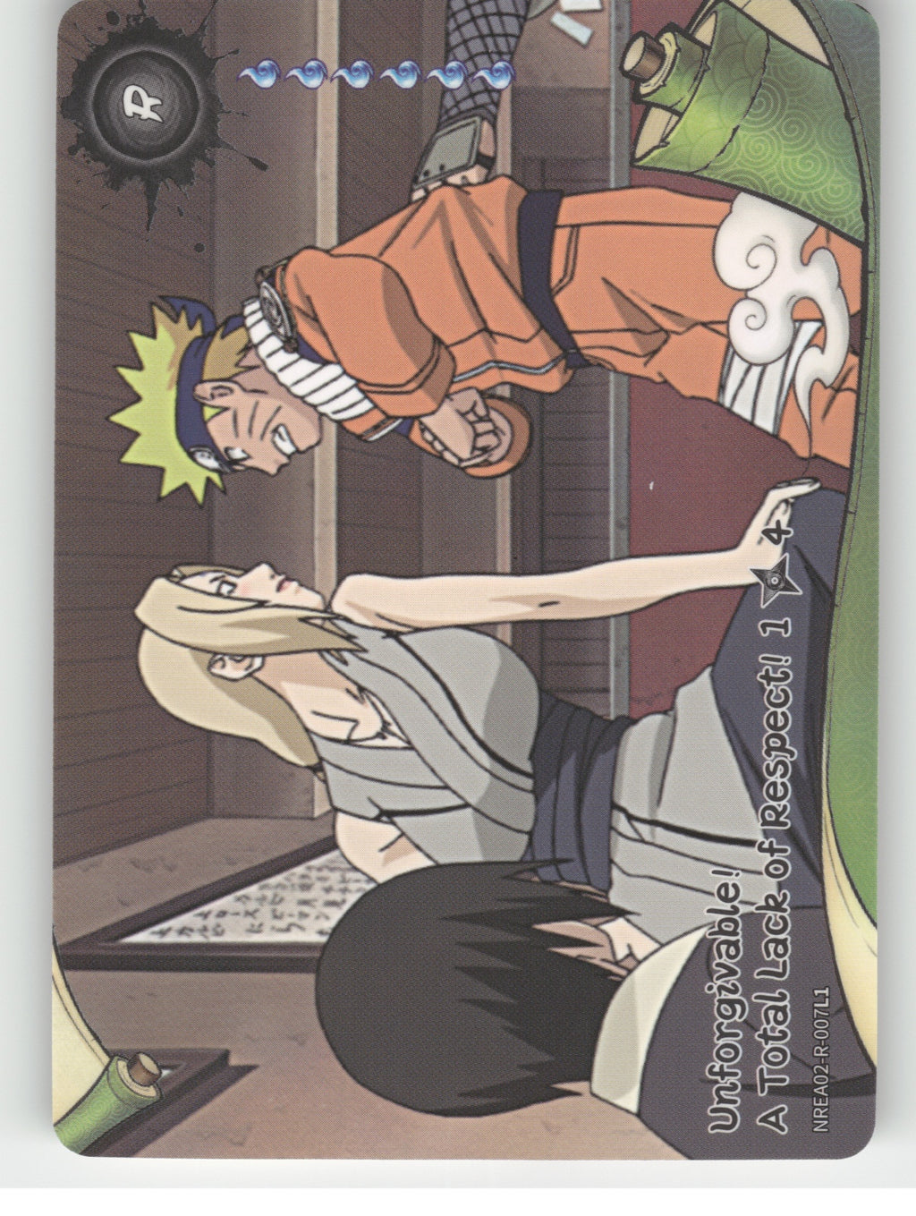 Unforgivable! A Total Lack Of Respect!\n1/4 Base R Earth Scroll Series 2 007L1 N front