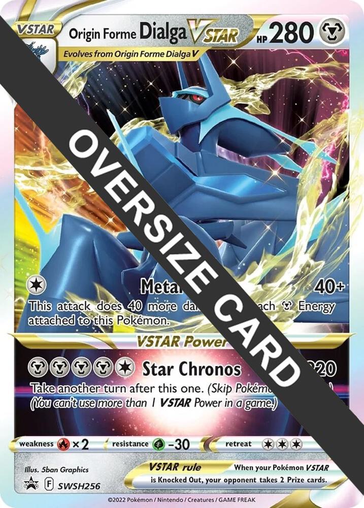 Origin Forme Dialga VSTAR Holo Promo Jumbo Cards SWSH256 NM