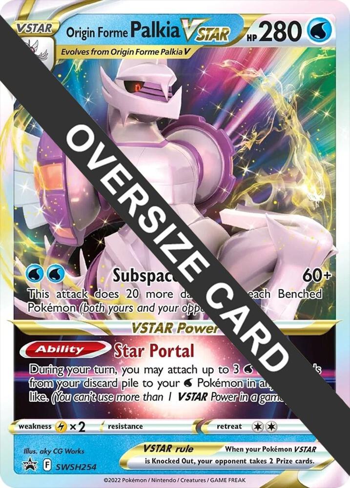 Origin Forme Palkia VSTAR Holo Promo Jumbo Cards SWSH254 NM