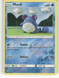 Marill Reverse Holo Common SM - Burning Shadows 34/147 NM