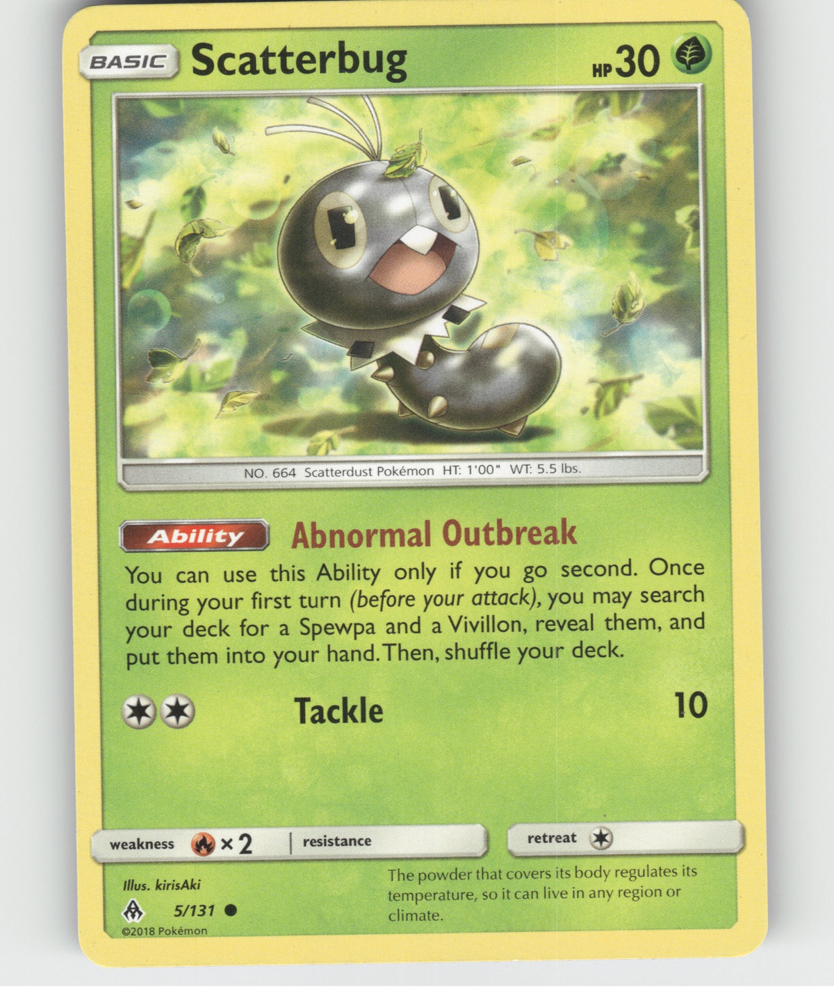 Scatterbug (5) Common SM - Forbidden Light 5/131 NM