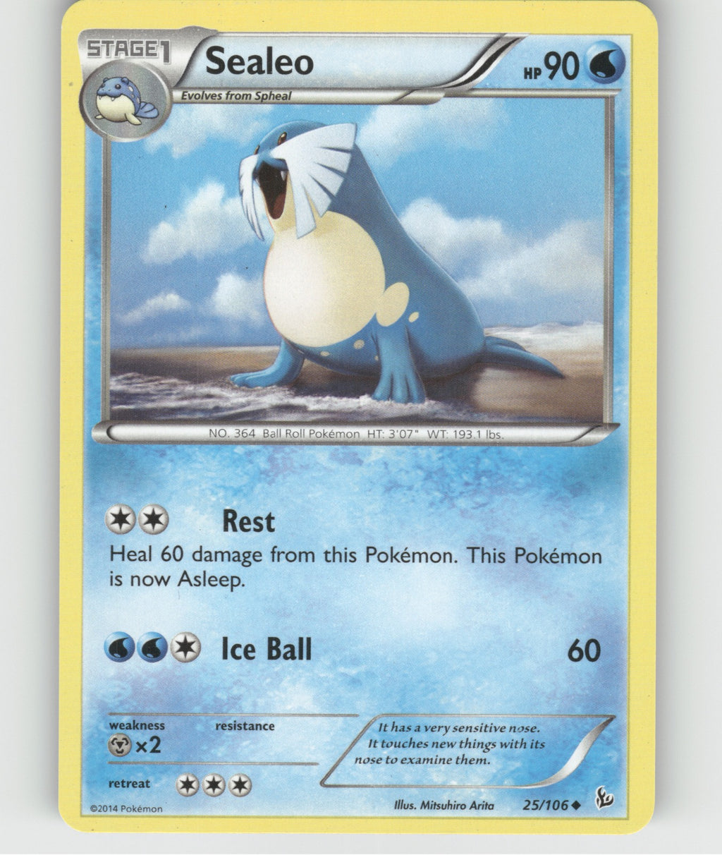 Sealeo Uncommon XY - Flashfire 25/106 NM
