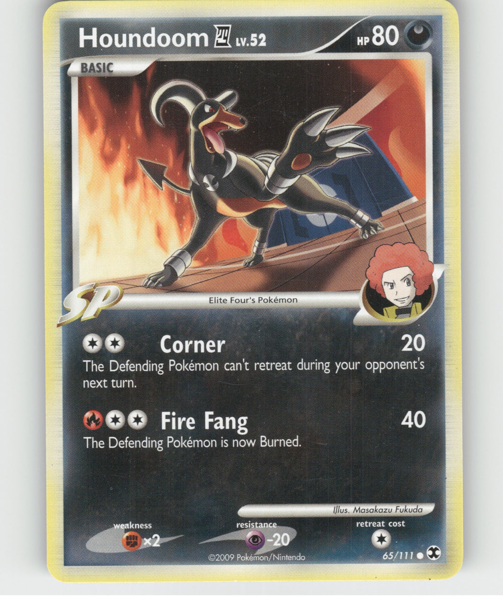 Houndoom Holo Rare Undaunted 5/90 NM