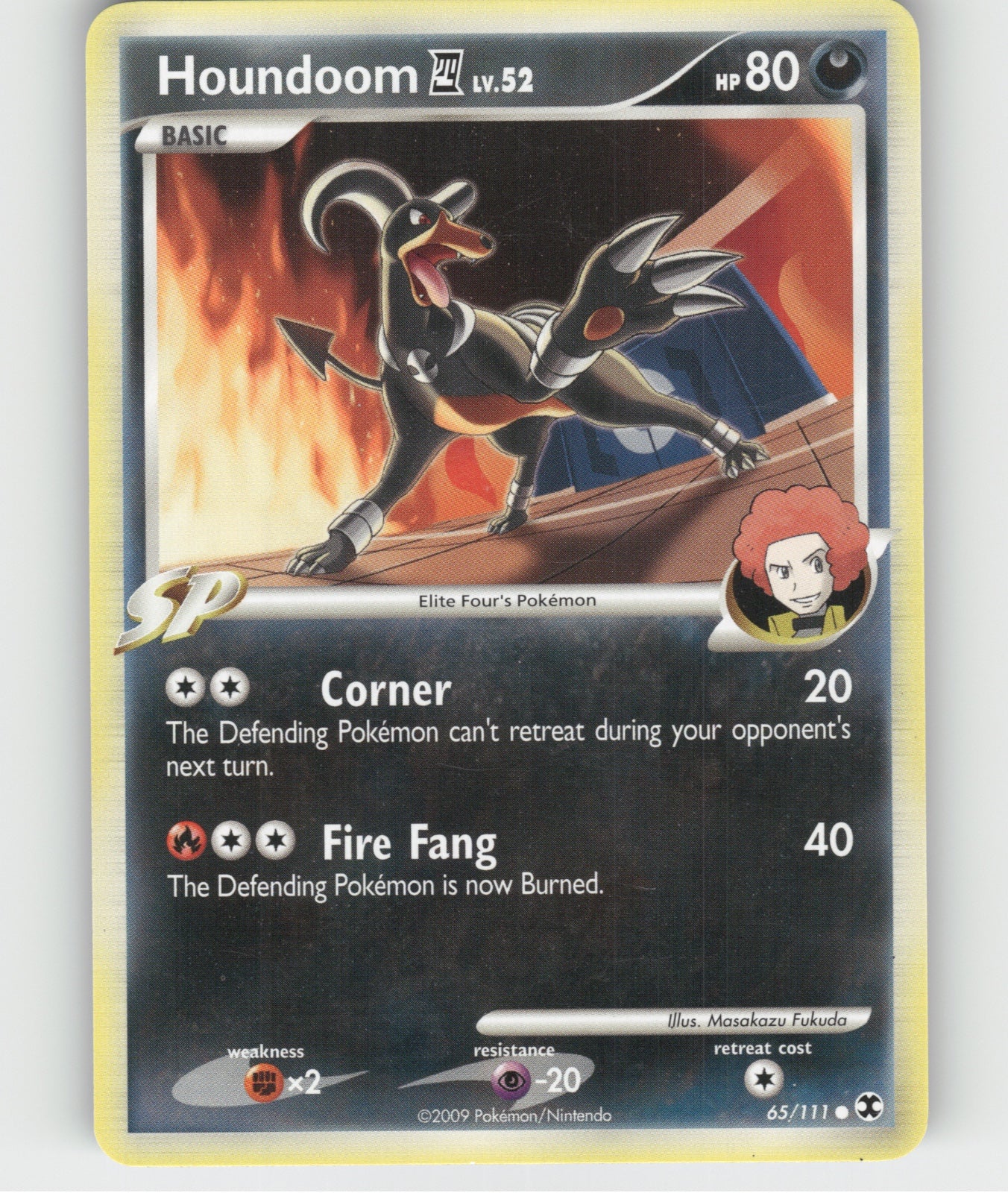 Houndoom Holo Rare Undaunted 5/90 NM