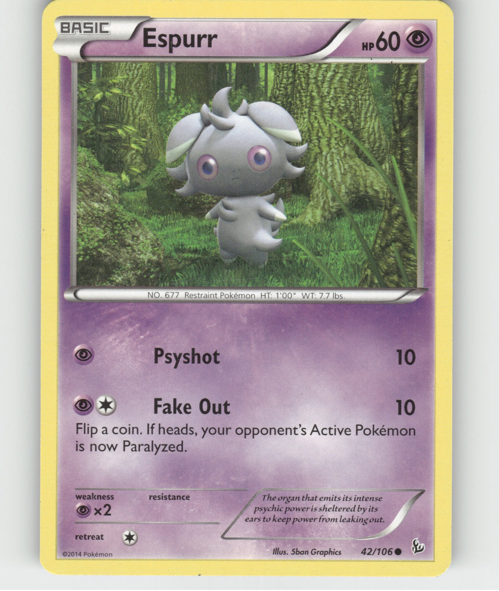 Espurr Common XY - Flashfire 42/106 NM