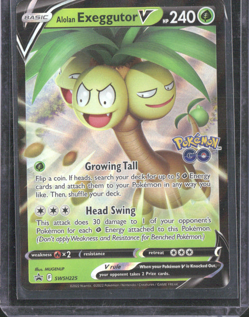 Alolan Exeggutor V Holo Promo SWSH: Sword & Shield Promo Cards SWSH225 NM