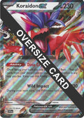Koraidon ex Holo Ultra Rare Jumbo Cards 125/198 NM