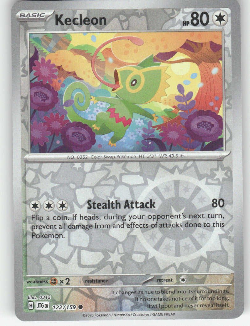 Kecleon Reverse Holo Common SV09: Journey Together 122/159 NM
