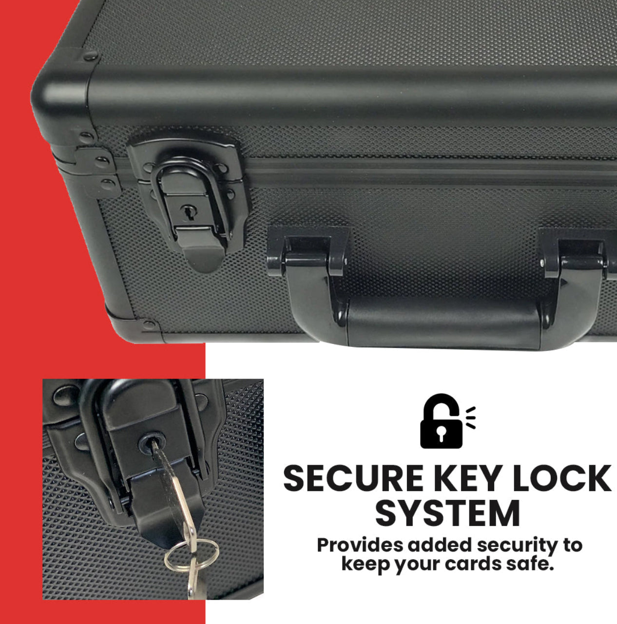 EVORETRO Aluminum Graded Case with Key System