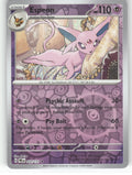 Espeon Reverse Holo Rare SV: Prismatic Evolutions 033/131 NM