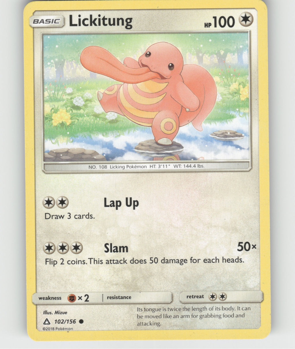 Lickitung Common SM - Ultra Prism 102/156 NM