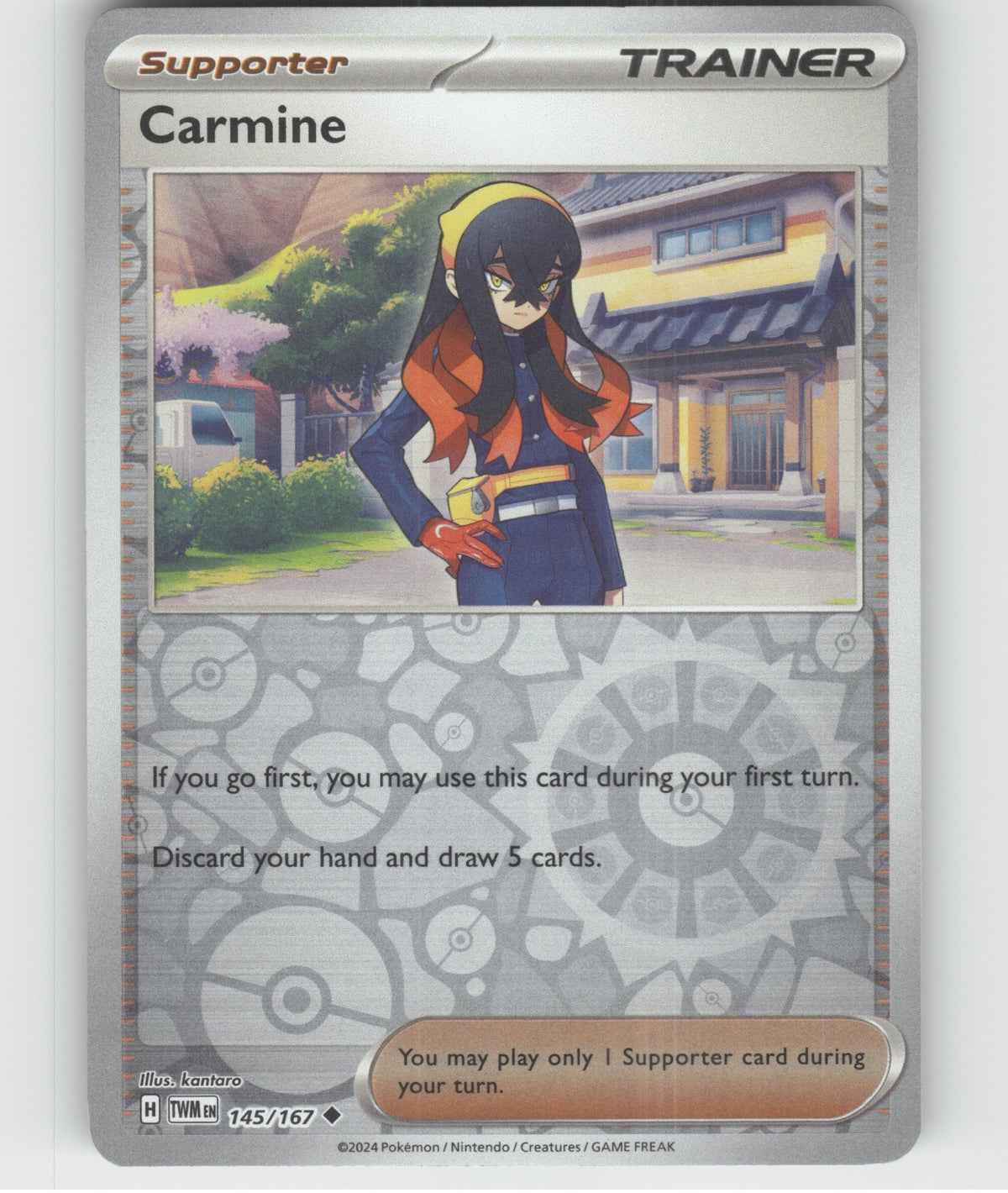 Carmine Uncommon SV06: Twilight Masquerade 145/167 NM