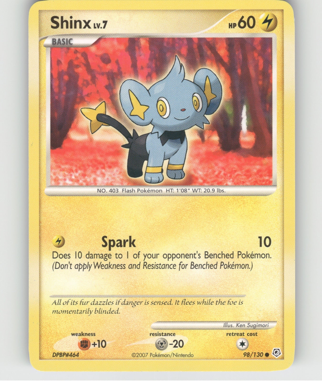 Shinx Common Diamond and Pearl 98/130 NM
