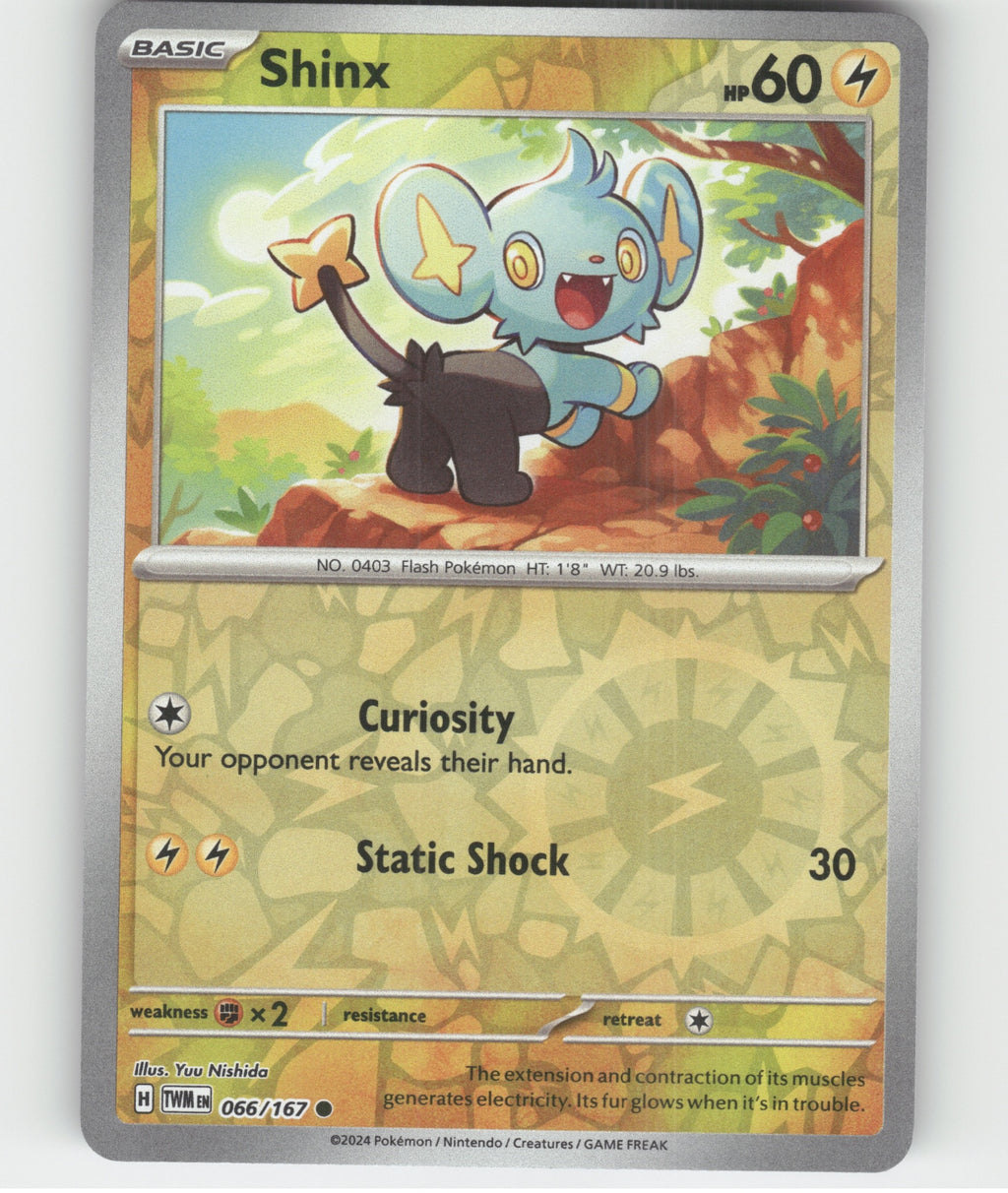 Shinx Common SV06: Twilight Masquerade 066/167 NM