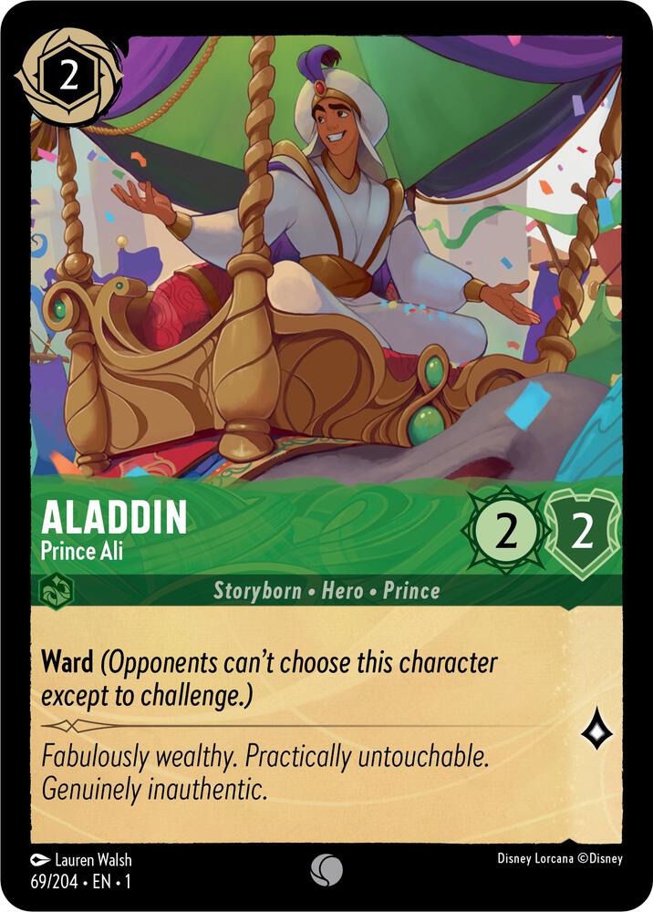 Aladdin - Prince Ali Common The First Chapter 69/204 NM