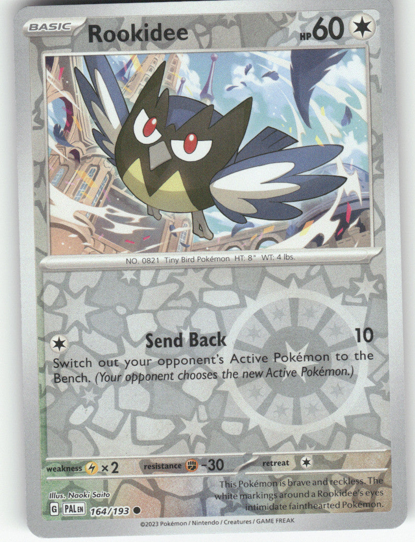 Rookidee Reverse Holo Common SV02: Paldea Evolved 164/193 NM