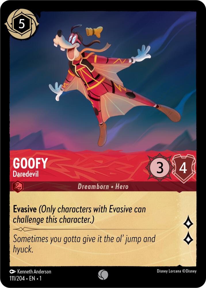 Goofy - Daredevil Common The First Chapter 111/204 NM