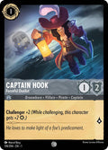 Captain Hook - Forceful Duelist Common The First Chapter 174/204 NM