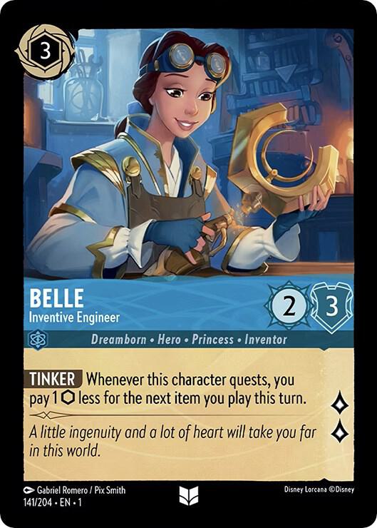 Belle - Inventive Engineer Uncommon The First Chapter 141/204 NM