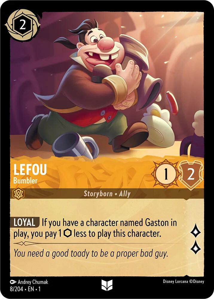 Lefou - Bumbler Uncommon The First Chapter 8/204 NM