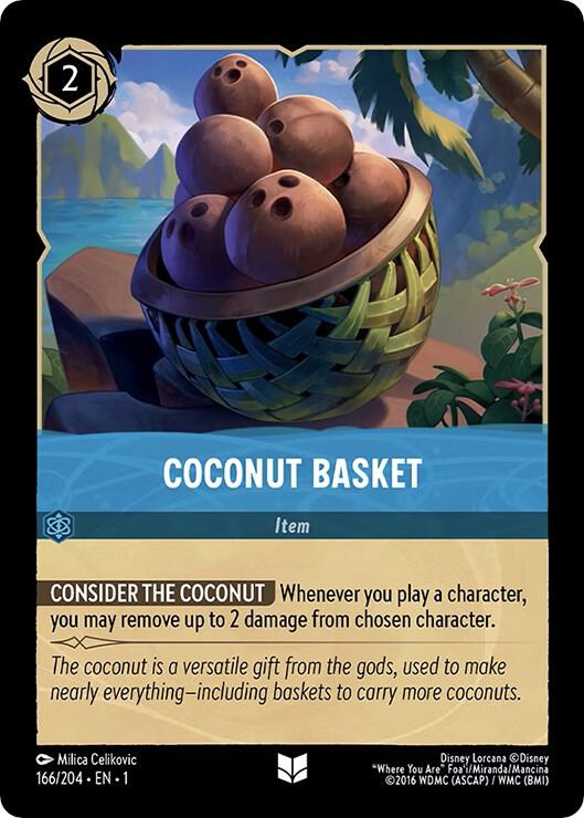 Coconut Basket Uncommon The First Chapter 166/204 NM