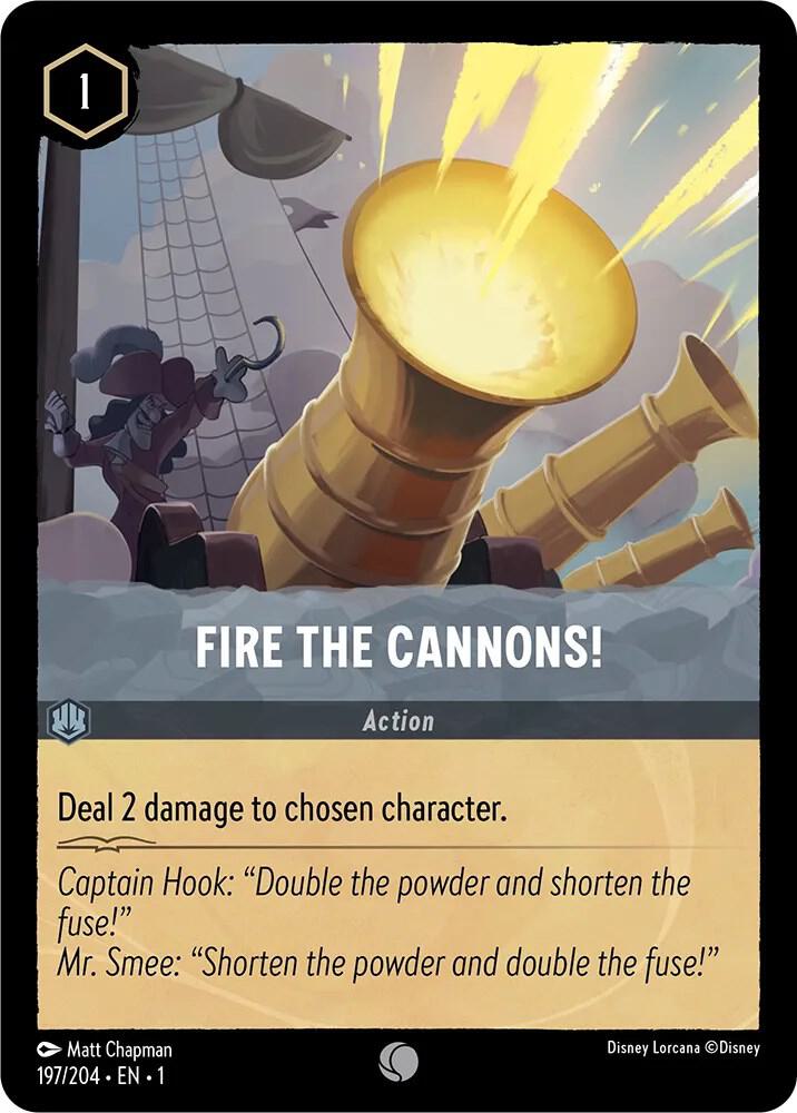 Fire the Cannons! Common The First Chapter 197/204 NM