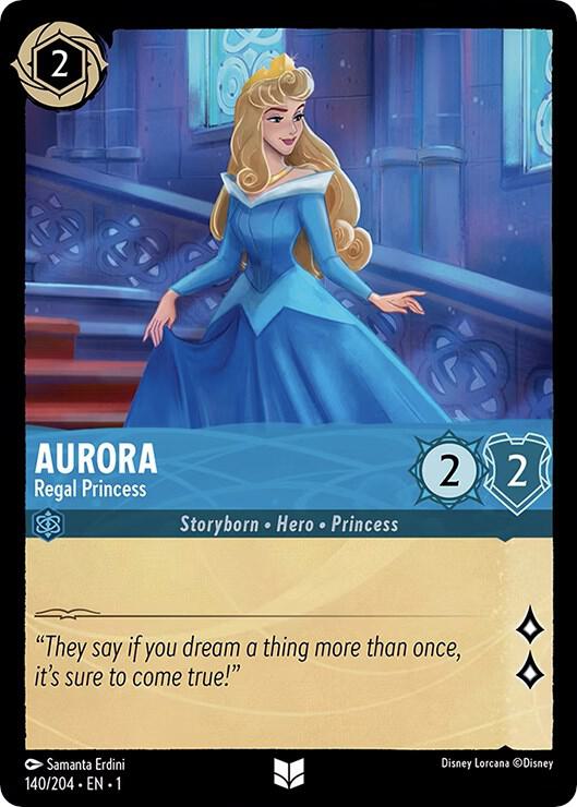 Aurora - Regal Princess Uncommon The First Chapter 140/204 NM