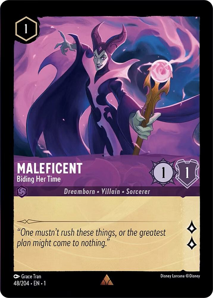 Maleficent - Biding Her Time Rare The First Chapter 48/204 NM
