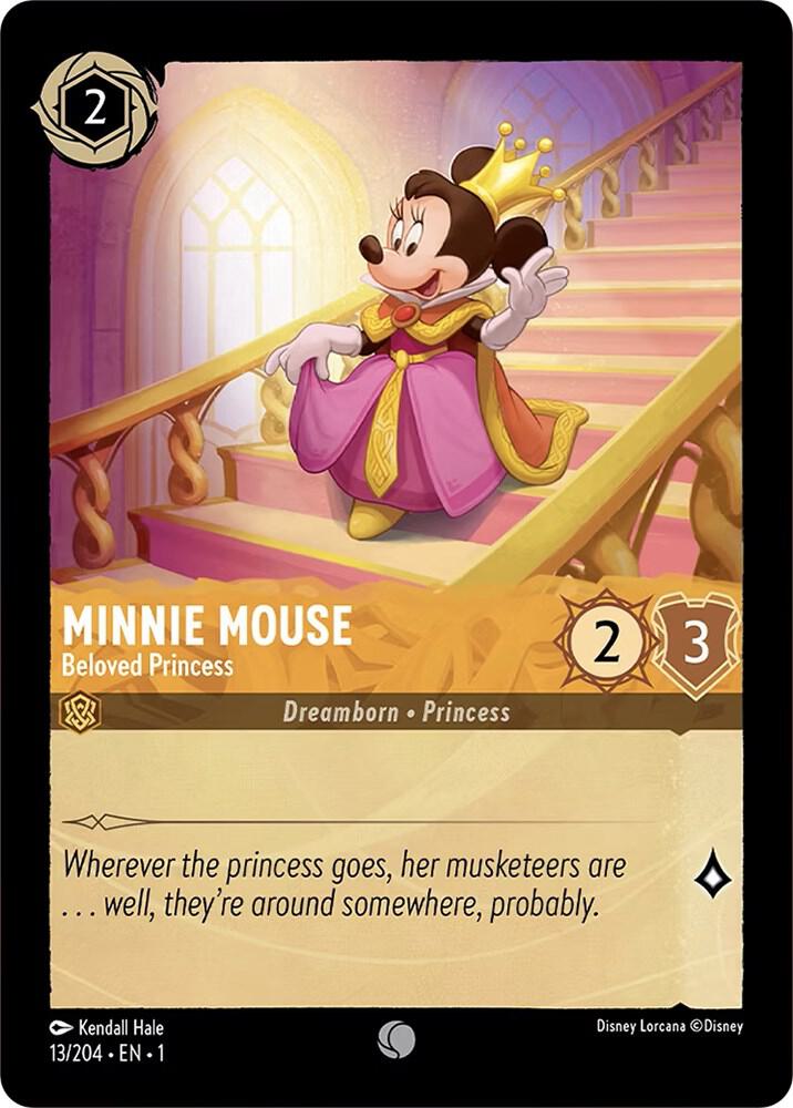Minnie Mouse - Beloved Princess Common The First Chapter 13/204 NM
