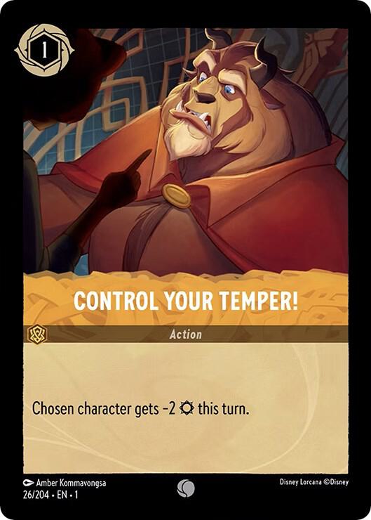 Control Your Temper! Common The First Chapter 26/204 NM