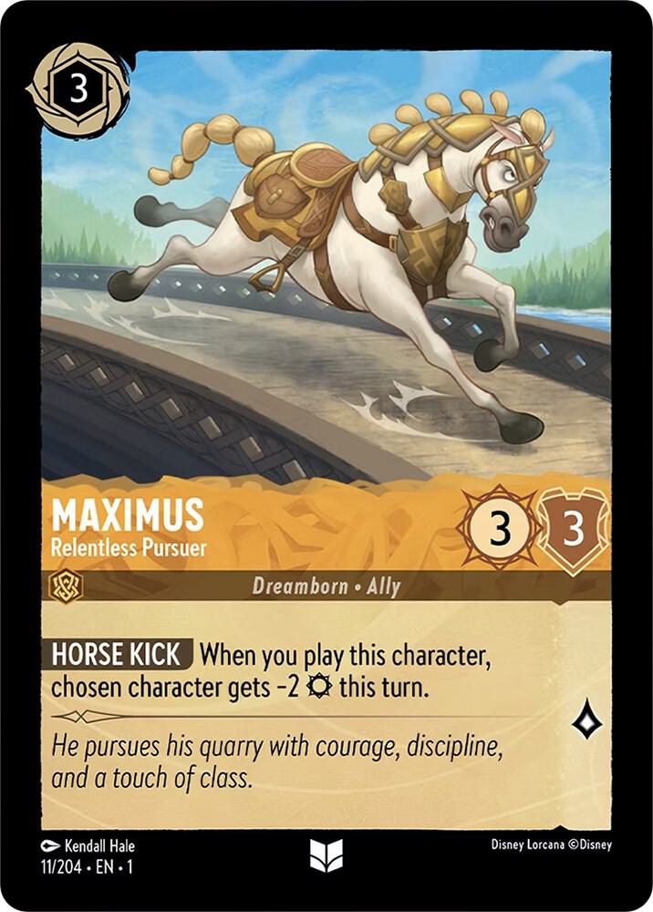 Maximus - Relentless Pursuer Uncommon The First Chapter 11/204 NM