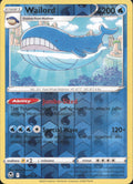 Wailord Reverse Holo Uncommon SWSH12: Silver Tempest 038/195 NM