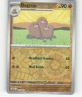 Dugtrio Reverse Holo Uncommon SV: Scarlet & Violet 151 051/165 NM