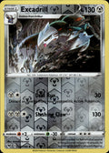 Excadrill Reverse Holo Uncommon SWSH04: Vivid Voltage 122/185 NM