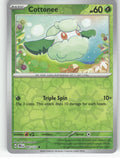 Cottonee Reverse Holo Common SV: Prismatic Evolutions 007/131 NM