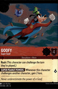 Goofy - Super Goof Cold Foil Rare Ursula's Return 107/204 NM