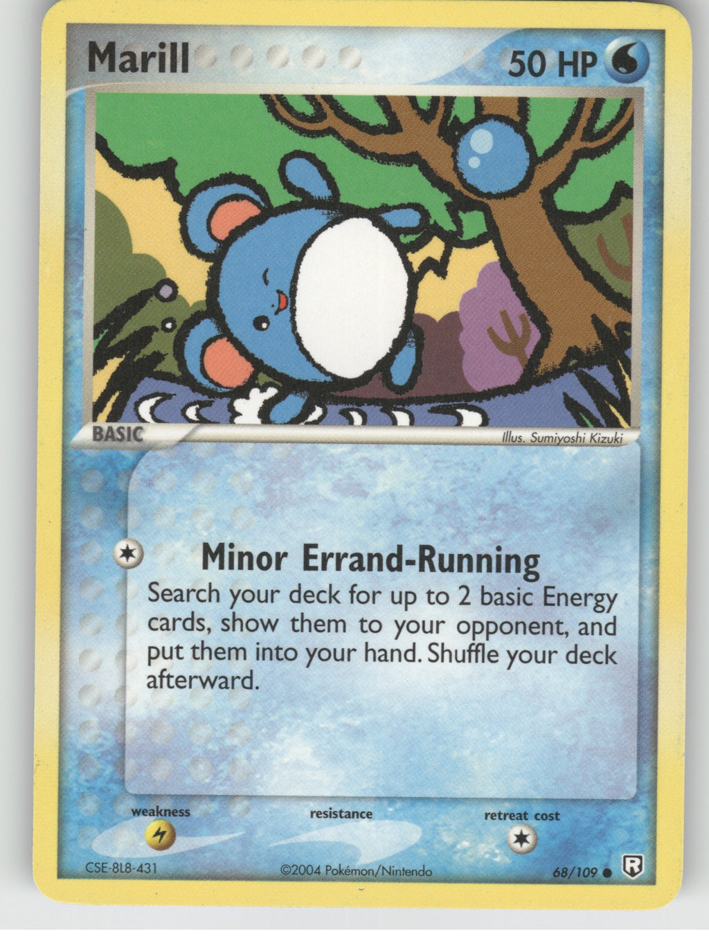 Marill Common EX Team Rocket Returns 68/109 NM