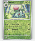 Ivysaur Reverse Holo Uncommon SV: Scarlet & Violet 151 002/165 NM