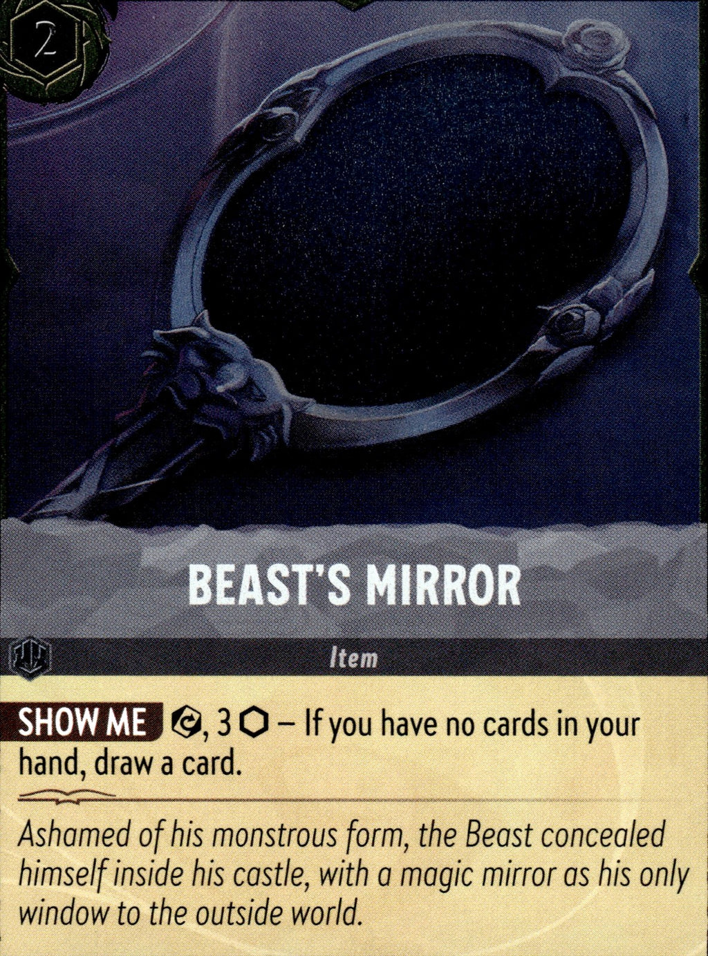 Beast's Mirror Cold Foil Common The First Chapter 201/204 NM