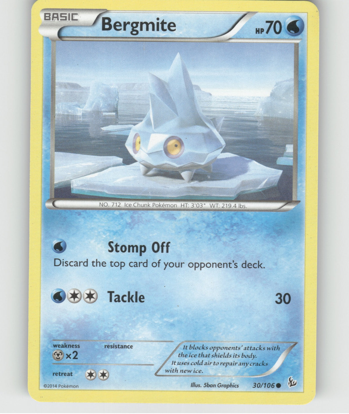 Bergmite Common XY - Flashfire 30/106 NM